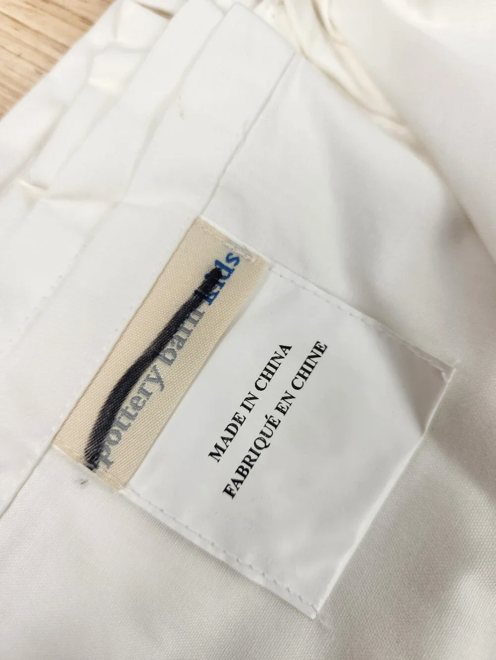 Pottery Barn Kids Sage Green White Crib Bed Skirt 28